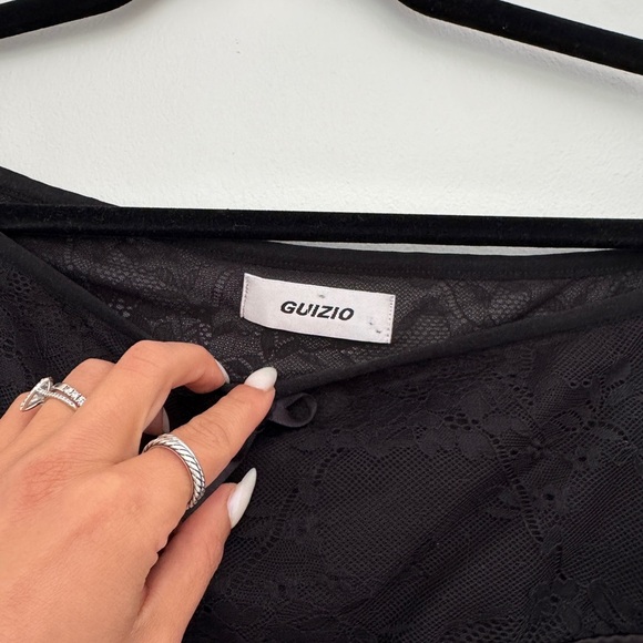 Danielle Guizio Off the Shoulder Little Black Dress - Picture 4 of 6